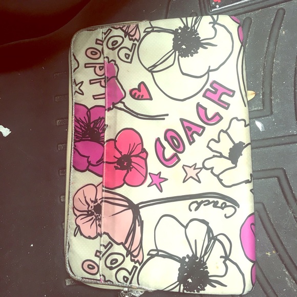 COACH poppy  laptop sleeve - Picture 1 of 1